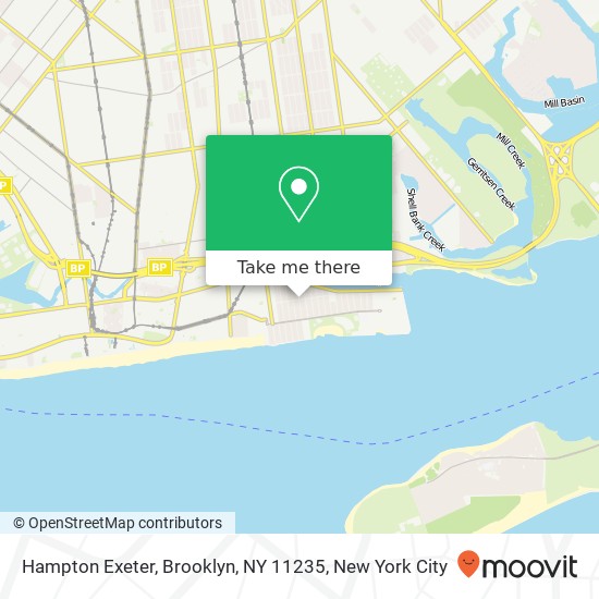 Hampton Exeter, Brooklyn, NY 11235 map