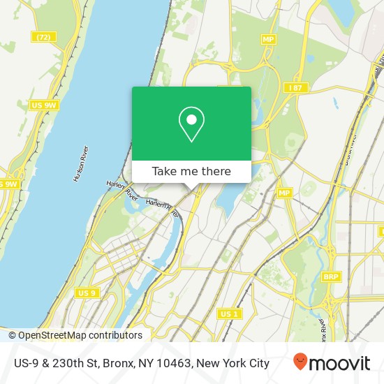Mapa de US-9 & 230th St, Bronx, NY 10463