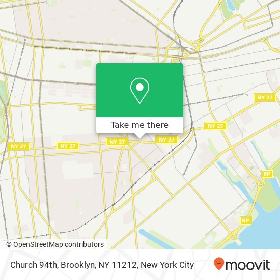 Church 94th, Brooklyn, NY 11212 map