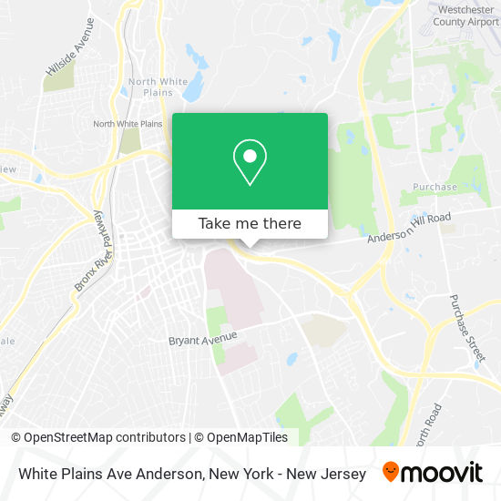 White Plains Ave Anderson map