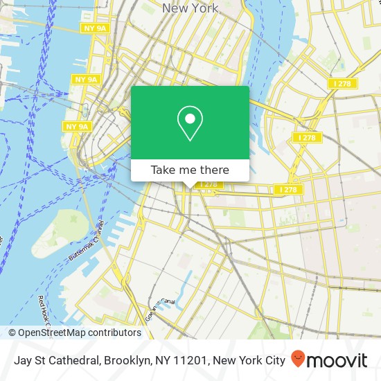 Jay St Cathedral, Brooklyn, NY 11201 map