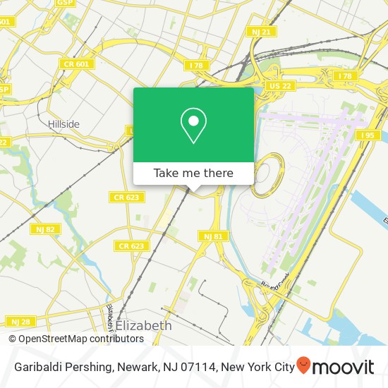 Garibaldi Pershing, Newark, NJ 07114 map