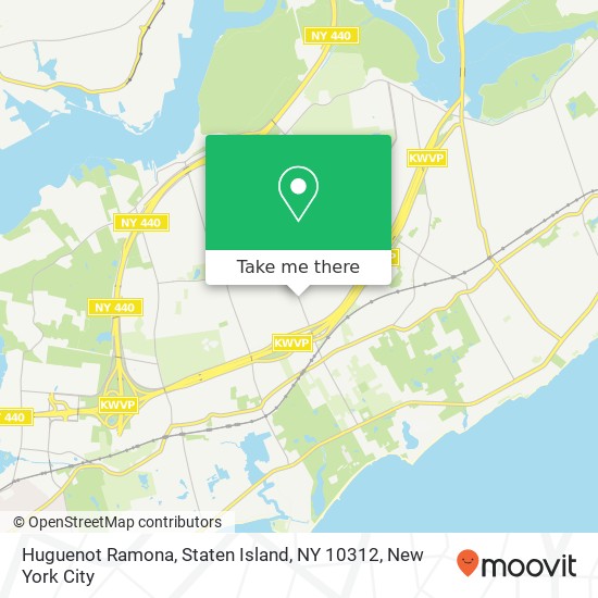 Huguenot Ramona, Staten Island, NY 10312 map