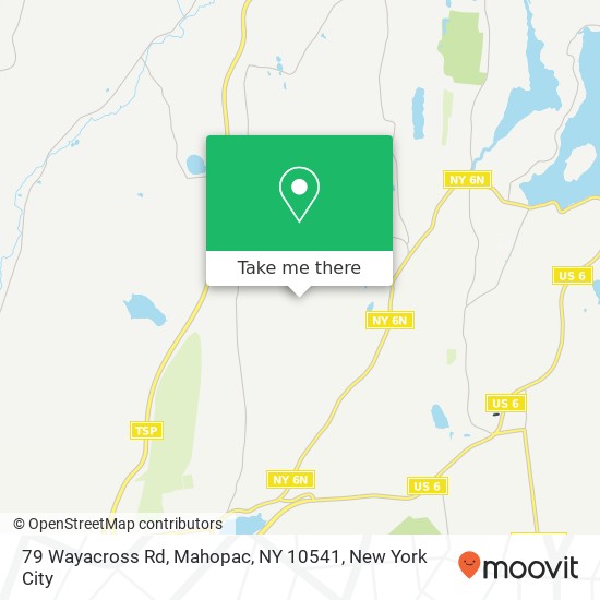 79 Wayacross Rd, Mahopac, NY 10541 map