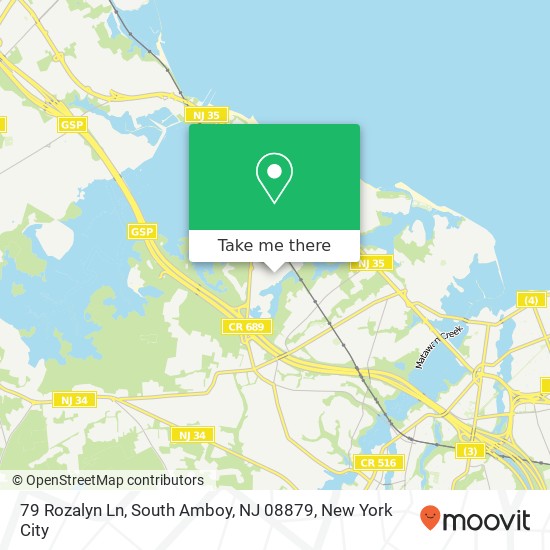79 Rozalyn Ln, South Amboy, NJ 08879 map