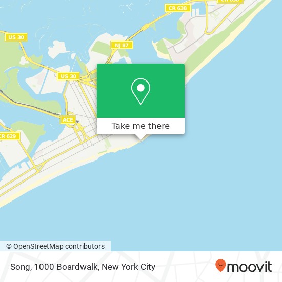 Mapa de Song, 1000 Boardwalk