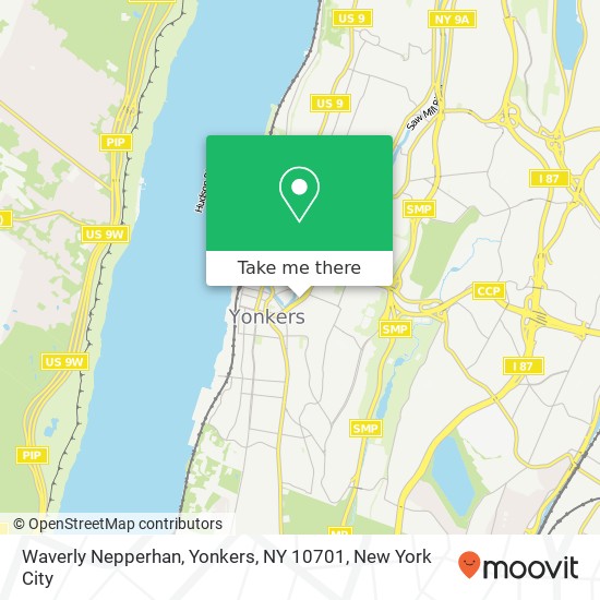 Waverly Nepperhan, Yonkers, NY 10701 map