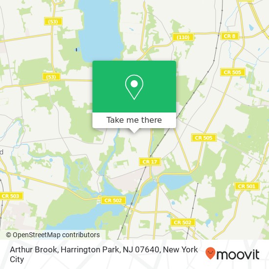 Arthur Brook, Harrington Park, NJ 07640 map