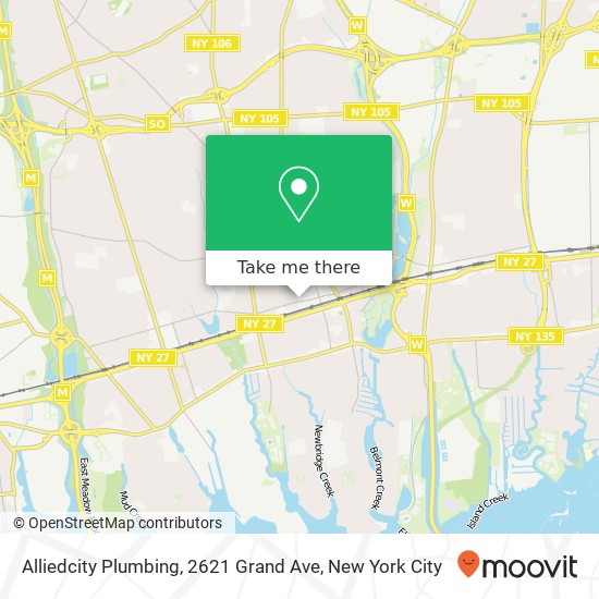 Mapa de Alliedcity Plumbing, 2621 Grand Ave