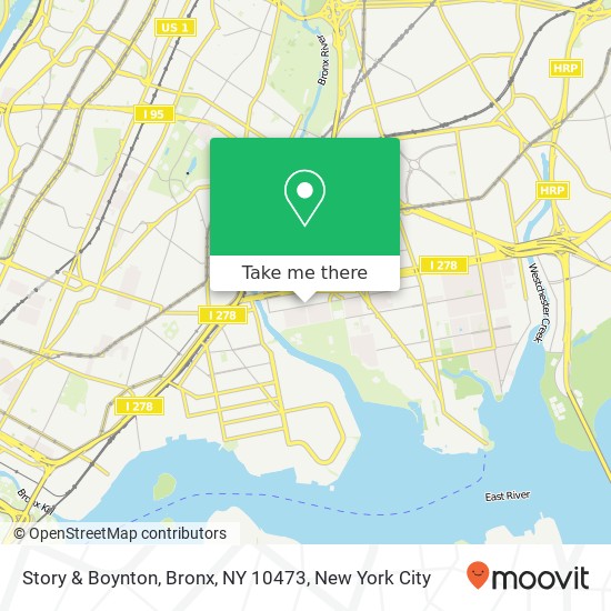 Mapa de Story & Boynton, Bronx, NY 10473