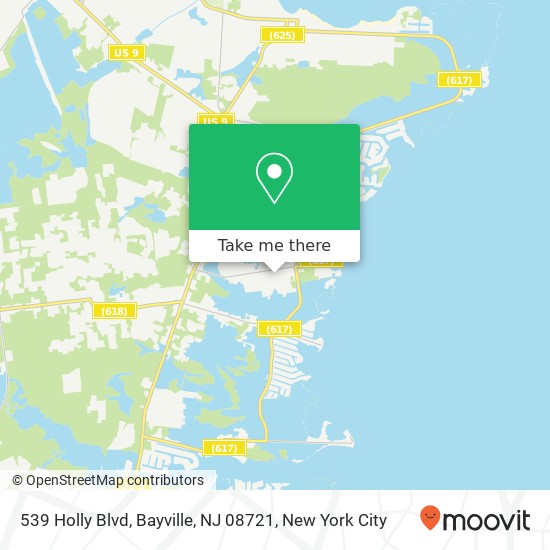 539 Holly Blvd, Bayville, NJ 08721 map