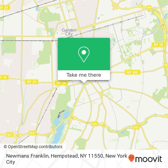 Newmans Franklin, Hempstead, NY 11550 map