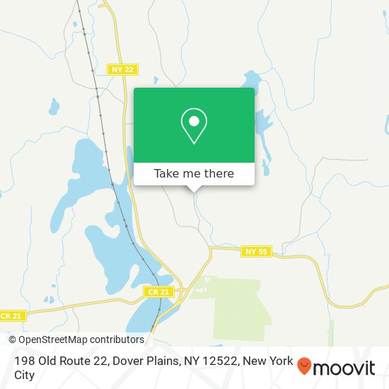 198 Old Route 22, Dover Plains, NY 12522 map