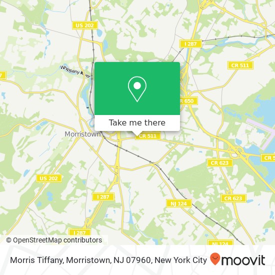 Morris Tiffany, Morristown, NJ 07960 map