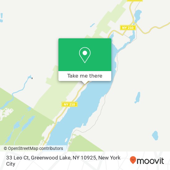 33 Leo Ct, Greenwood Lake, NY 10925 map