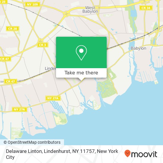 Delaware Linton, Lindenhurst, NY 11757 map