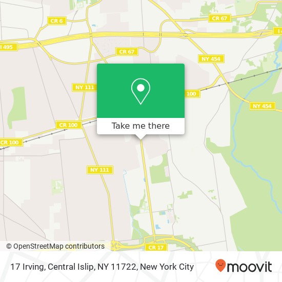 17 Irving, Central Islip, NY 11722 map