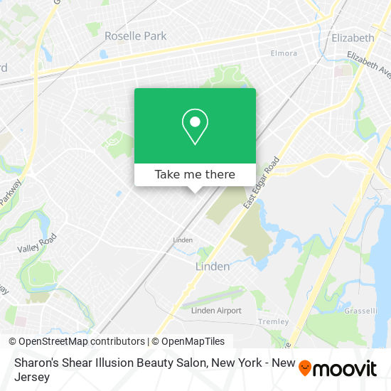 Mapa de Sharon's Shear Illusion Beauty Salon