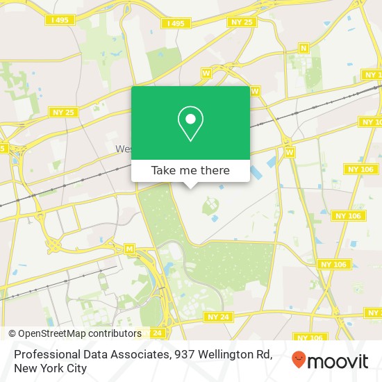 Professional Data Associates, 937 Wellington Rd map