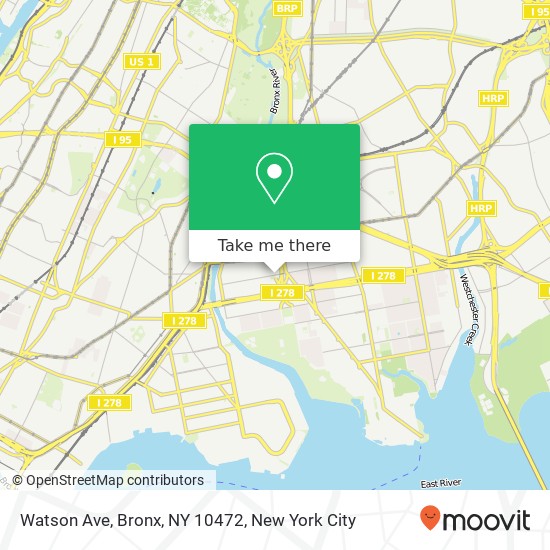 Watson Ave, Bronx, NY 10472 map