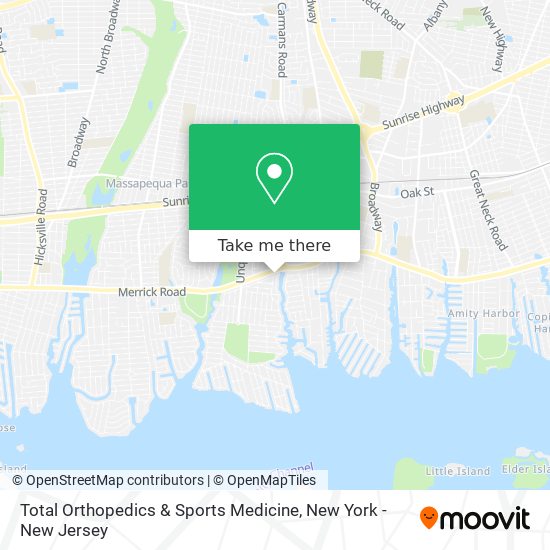 Mapa de Total Orthopedics & Sports Medicine