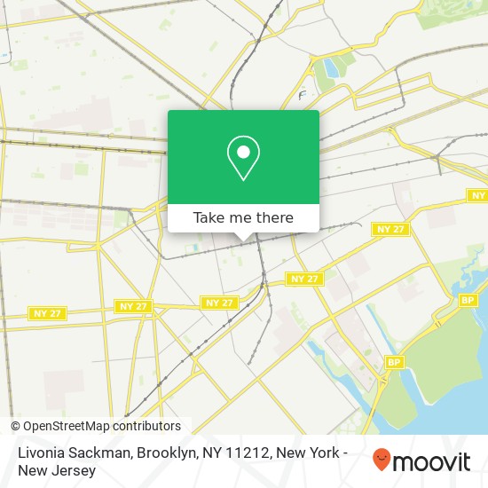 Livonia Sackman, Brooklyn, NY 11212 map