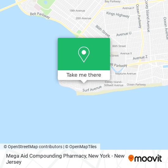 Mega Aid Compounding Pharmacy map