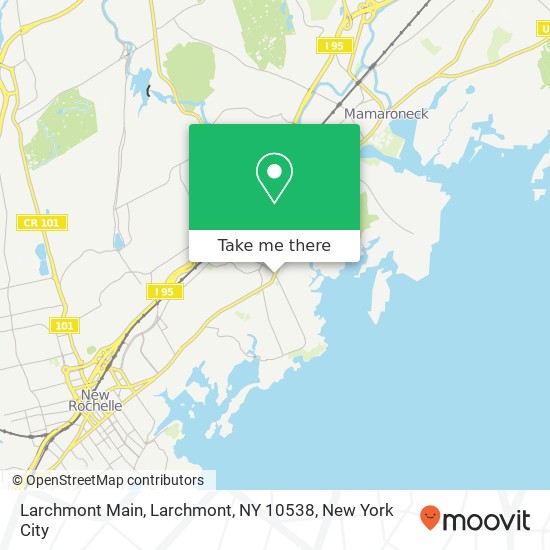 Larchmont Main, Larchmont, NY 10538 map