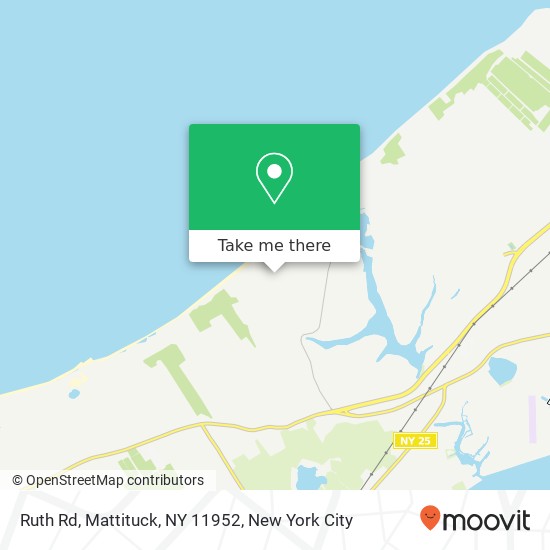 Mapa de Ruth Rd, Mattituck, NY 11952