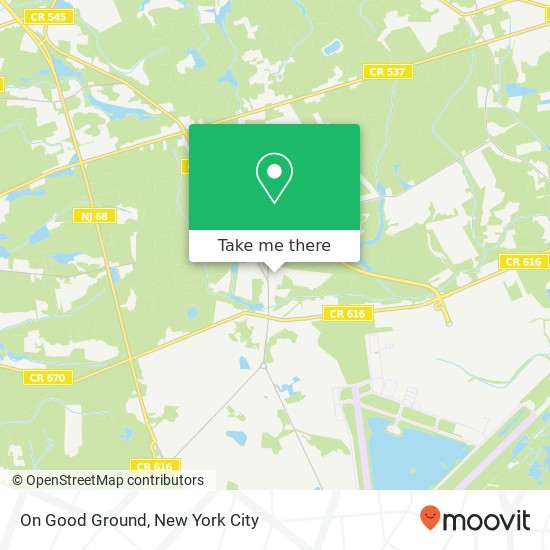 Mapa de On Good Ground, 527 Sykesville Rd