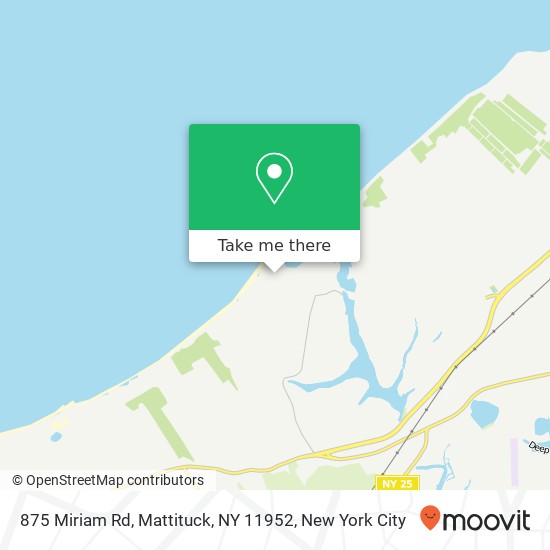875 Miriam Rd, Mattituck, NY 11952 map
