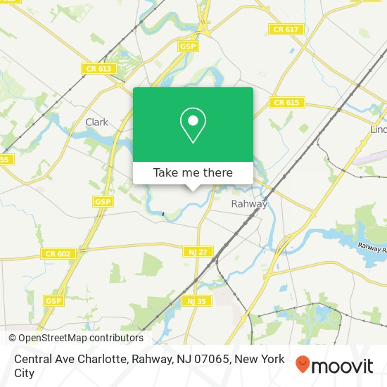 Central Ave Charlotte, Rahway, NJ 07065 map