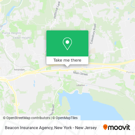Mapa de Beacon Insurance Agency