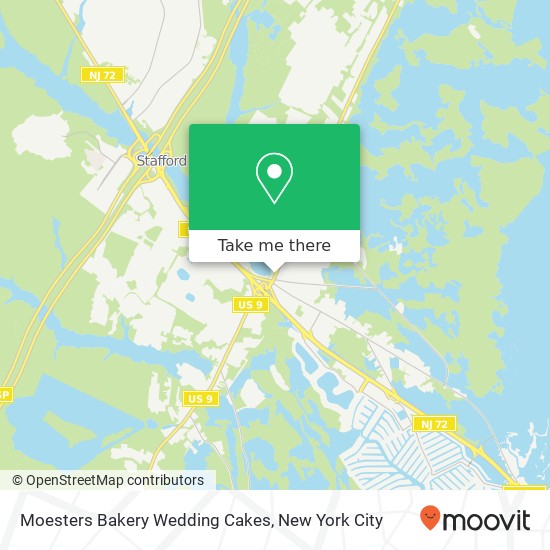 Moesters Bakery Wedding Cakes, 31 N Main St map