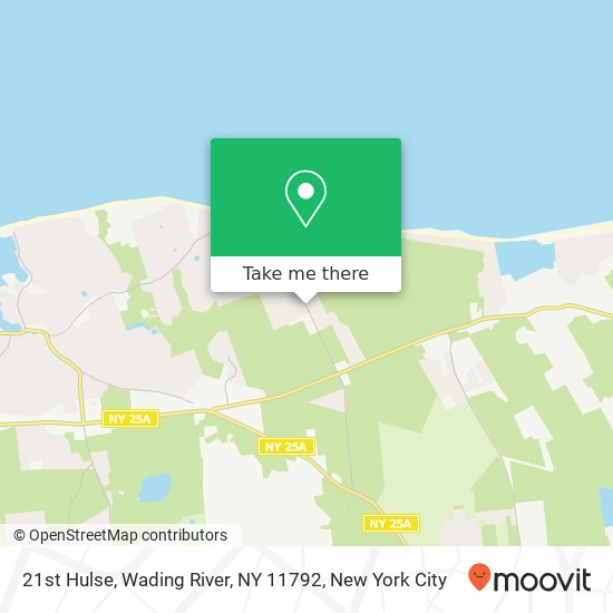 21st Hulse, Wading River, NY 11792 map