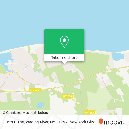 16th Hulse, Wading River, NY 11792 map