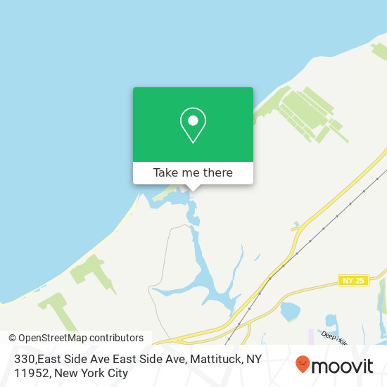 Mapa de 330,East Side Ave East Side Ave, Mattituck, NY 11952