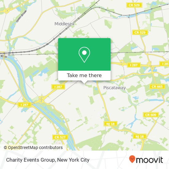 Charity Events Group map