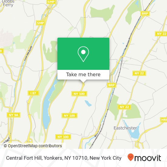 Central Fort Hill, Yonkers, NY 10710 map