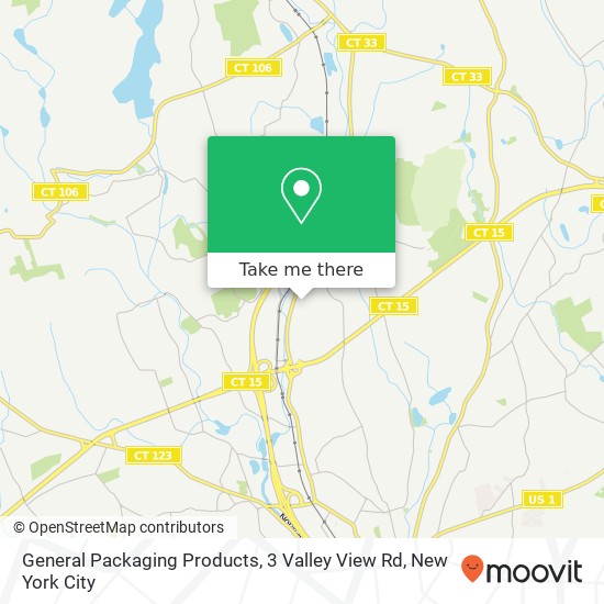 General Packaging Products, 3 Valley View Rd map