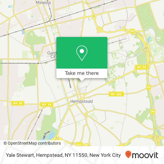 Yale Stewart, Hempstead, NY 11550 map