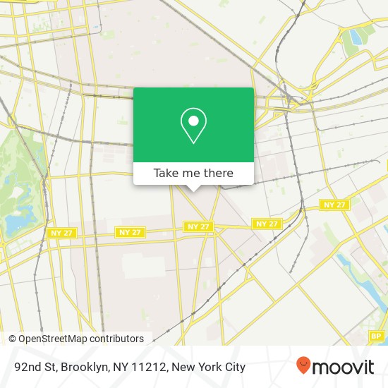 92nd St, Brooklyn, NY 11212 map