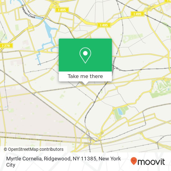 Myrtle Cornelia, Ridgewood, NY 11385 map