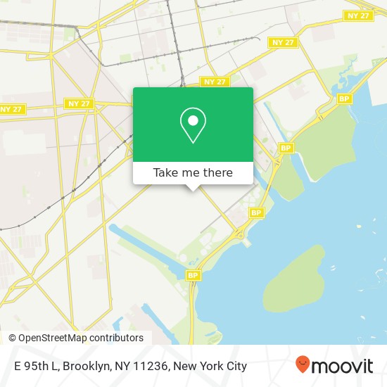 E 95th L, Brooklyn, NY 11236 map