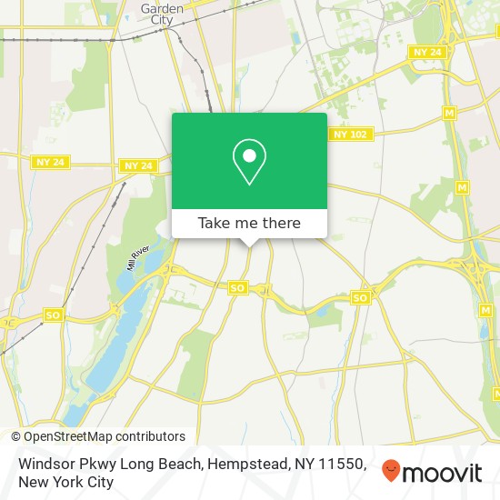 Windsor Pkwy Long Beach, Hempstead, NY 11550 map