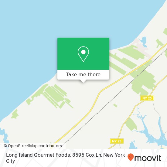 Long Island Gourmet Foods, 8595 Cox Ln map