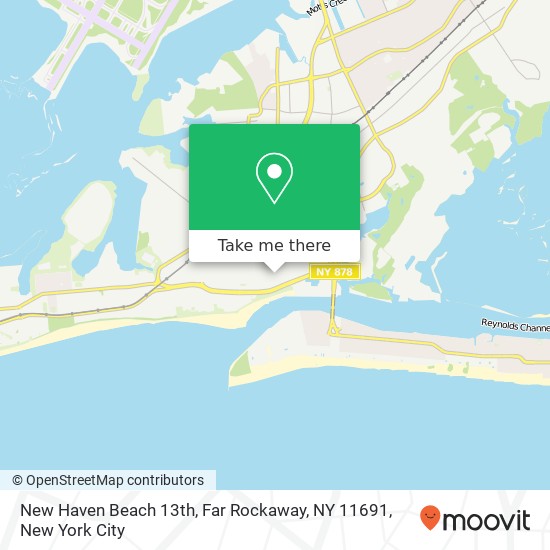 New Haven Beach 13th, Far Rockaway, NY 11691 map