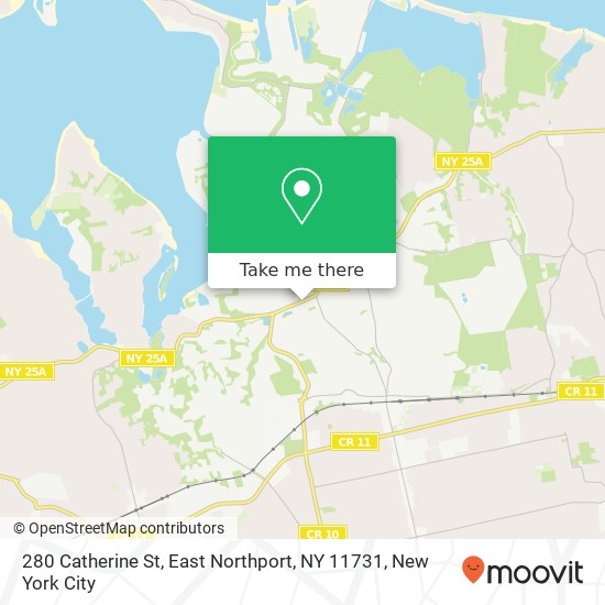 280 Catherine St, East Northport, NY 11731 map