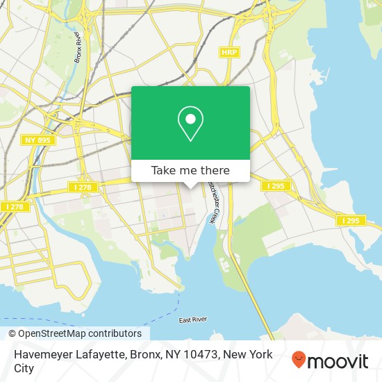 Havemeyer Lafayette, Bronx, NY 10473 map