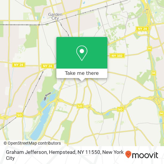 Graham Jefferson, Hempstead, NY 11550 map